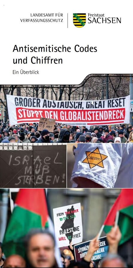 Deckblatt Antisemitismus-Flyer