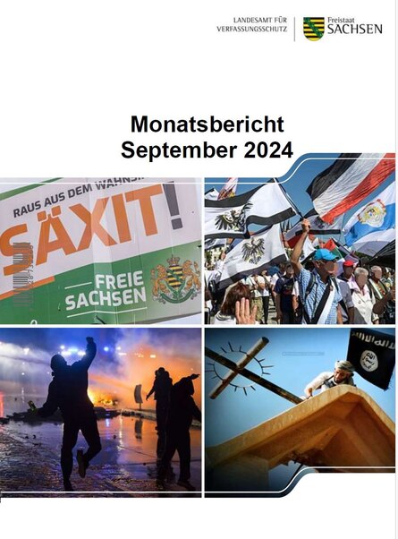 Deckblatt Monatsbericht September 2024