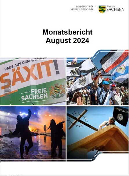 Deckblatt Monatsbericht August 2024